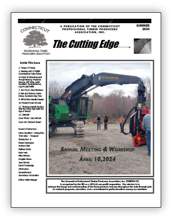 Cover of the summer 2024 Cutting Edge newsletter